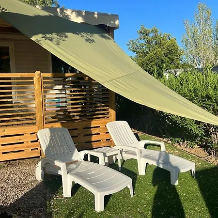Mobilhome 6p La Carabasse Campingplatz Vias
