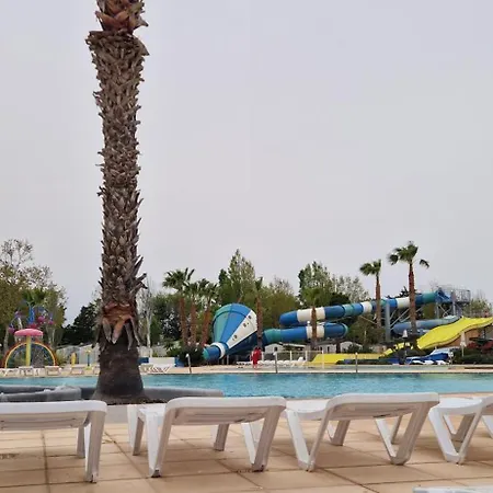 Campingplatz Mobilhome 6p La Carabasse Vias