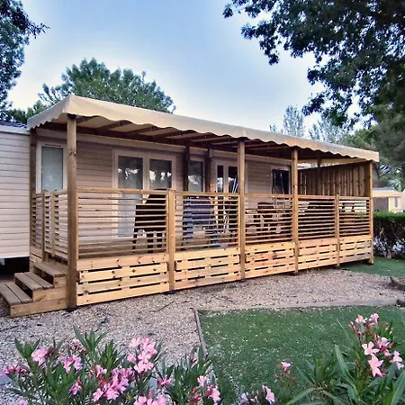 Mobilhome 6p La Carabasse Campingplatz *